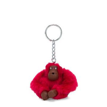 Kipling Sven Small Monkey Keychain Accessories Rød | NO 1200ZU